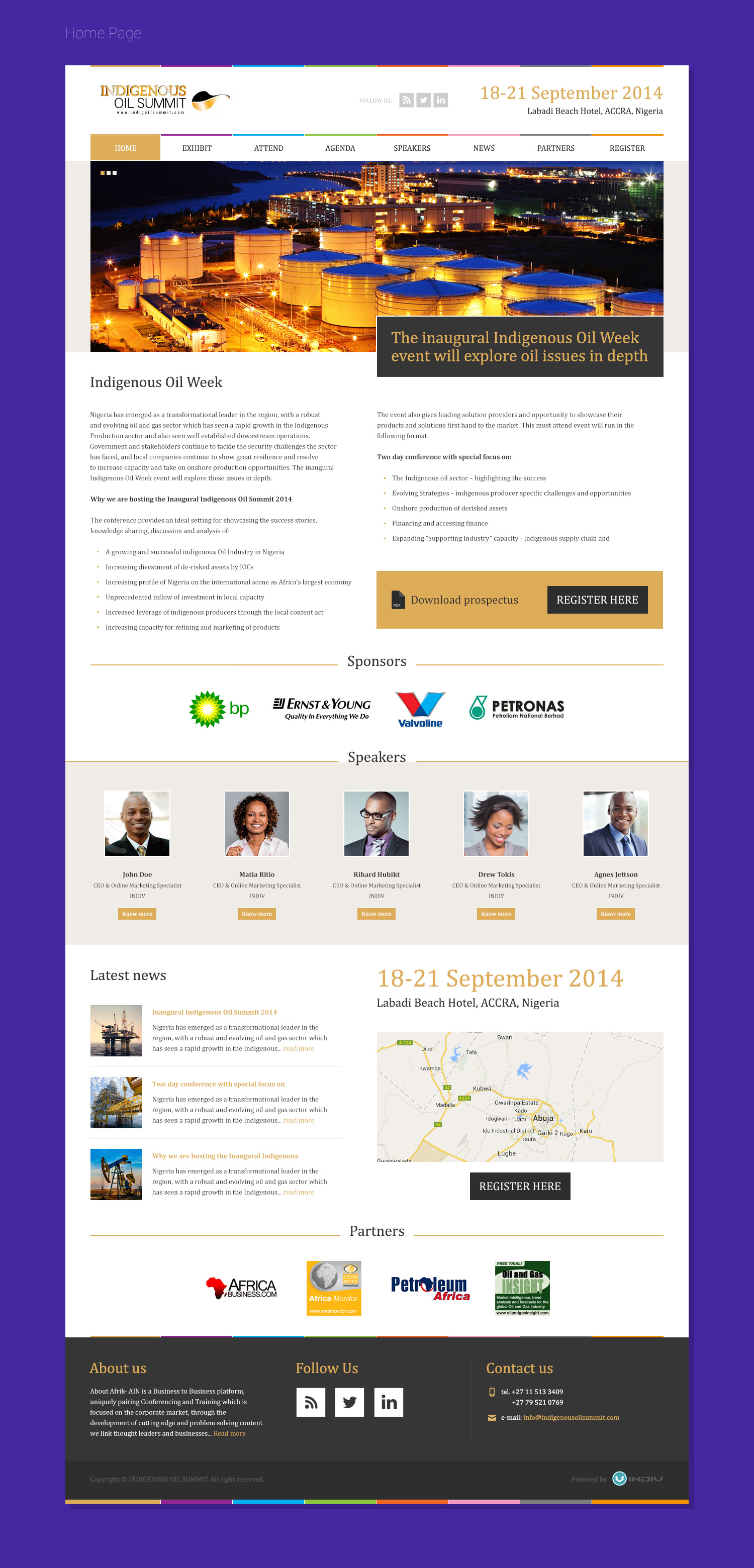 Indigenous Oil Summit